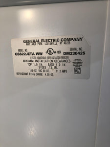 GE Side by Side Refrigerator - 5218