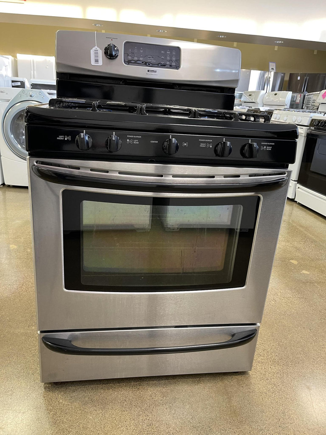 Kenmore Stainless Gas Stove - 9471