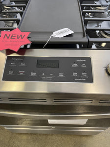 GE Slide-in Stainless Gas Stove - 2432