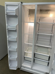 GE White Side by Side Refrigerator - 3901