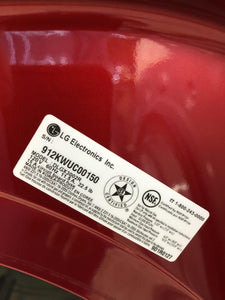 LG Red Gas Dryer - 6962