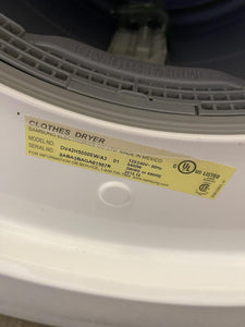 Samsung Front Load Washer and Electric Dryer Set - 2367- 2880