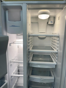 GE White Side by Side Refrigerator - 5873
