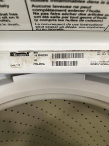 Kenmore Washer and Electric Dryer Set - 9138 - 7414