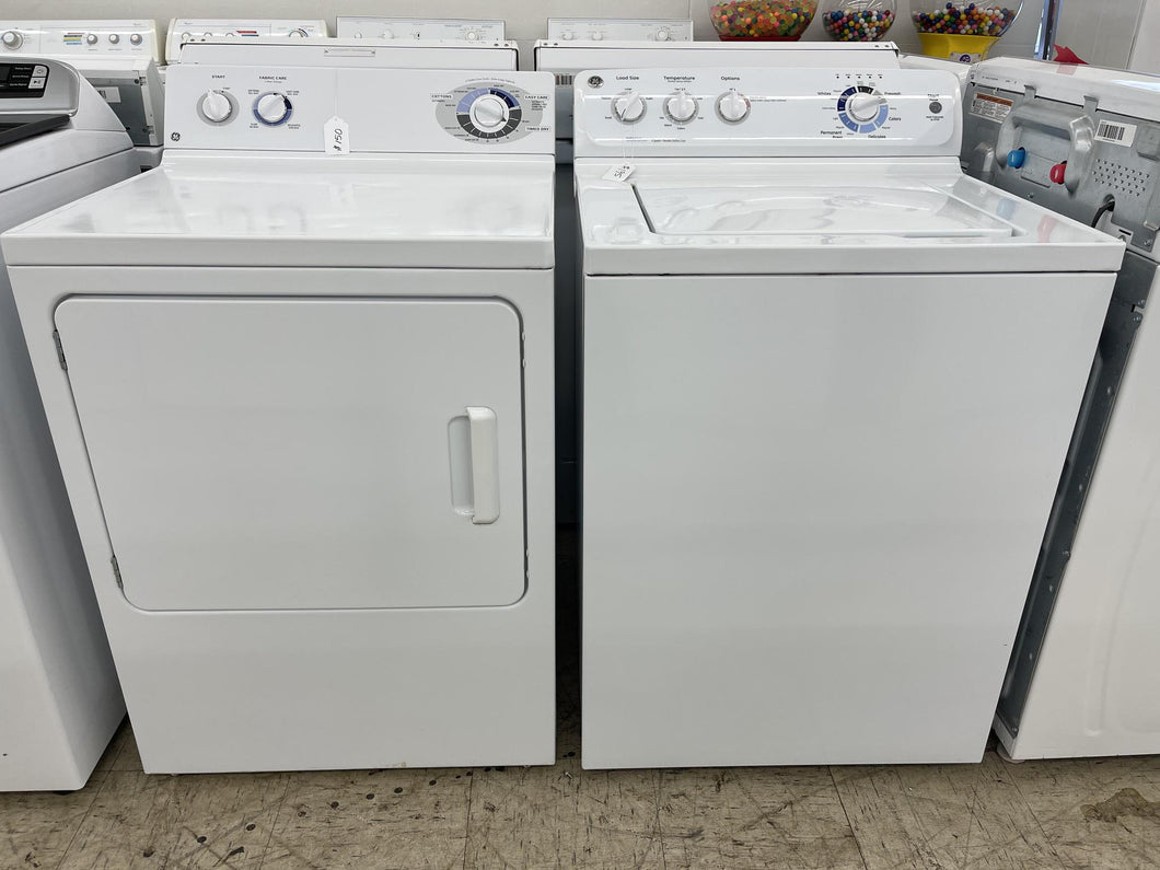 GE Washer and Gas Dryer Set - 3465-0427