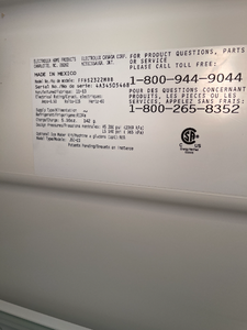 Frigidaire Black Side by Side Refrigerator - 1726