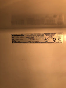 KitchenAid Black Side by Side Refrigerator-1126