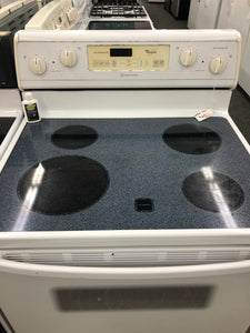 Whirlpool Glass Top Electric Stove-1387